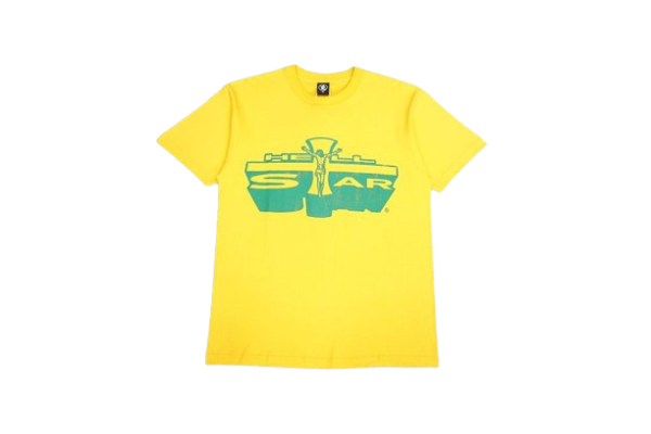 Hellstar Jesus Emblem Yellow T-Shirt