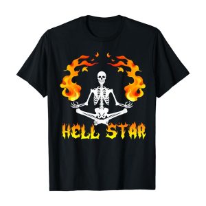 Hellstar Skeletons Yoga T-shirt