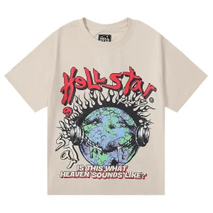 New Summer Khaki Hellstar T-shirt